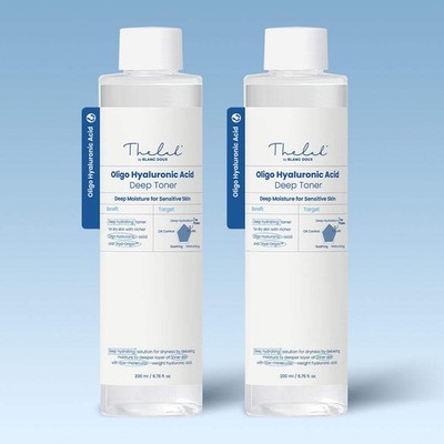 THE LAB by blanc doux Oligo Hyaluronic Acid Deep Toner 200ml (2-Pack)