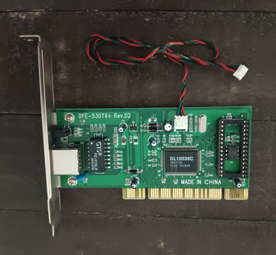 D-Link DFE-530TX+ Rev. D2 10/100MBPS Internal PCI Fast Ethernet Card DL10038C