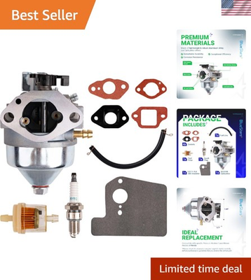 #ad Honda GCV 190 Carburetor Kit Includes Fuel Filter amp; Spark Plug for Easy Fit $25.82