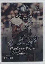 2018 Panini Luminance Draft Day Signatures Silver Tre'Quan Smith Auto ud3