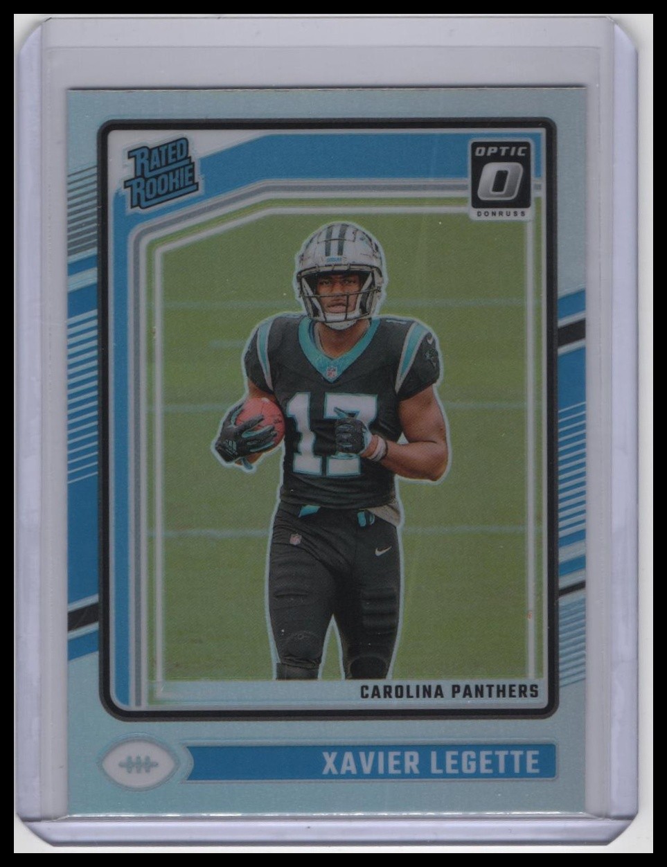 2024 Donruss Optic #299 Xavier Legette Holo