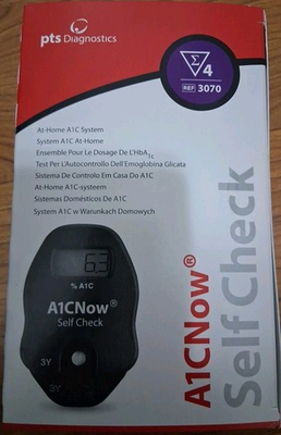 #ad #ad Self Check A1C Home Kit 4 Tests Fast 5 Minute Results Compact Design $55.00