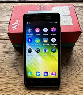 Wiko Lenny2 schwarz entsperrt Dual SIM 4GB 5,0'' 5MP Android 5.1 Smartphone 