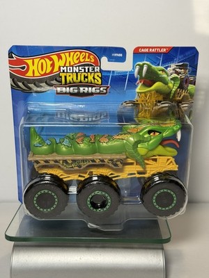 Hot Wheels Big Rigs Cage Rattler  Truck Monster Trucks (C-3)