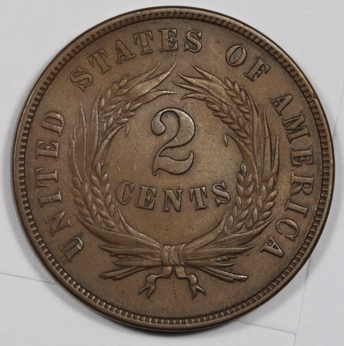 くぃーん０２０９ 1868 2 Cent Piece. XF-AU. 209009 | eBay