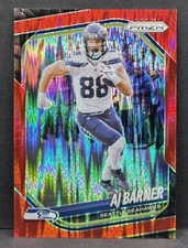 2025 Panini Prizm - AJ Barner #297 Red Flash Prizm