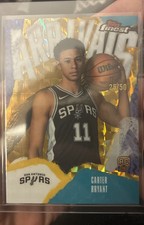 2025-26 Topps Finest - Arrivals Carter Bryant  Gold Geometric Refractor /50 (RC)