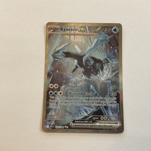 Pokemon Kyurem ex 165/086 SV: Black Bolt Holo Special Illustration Rare 230 HP