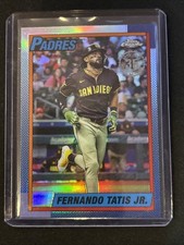 🔥Fernando Tatis Jr 2025 Topps Chrome Update #90CU-9 “1990 35th Anniversary”