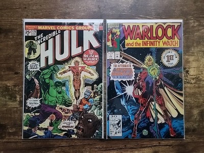 The Incredible Hulk #178 + Warlock and The Infinity Watch #1 + True Believers 