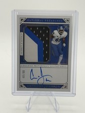 2019 NATIONAL TREASURES  ANTHONY JOHNSON 3 COLOR PATCH AUTO RC /99 Buffalo 