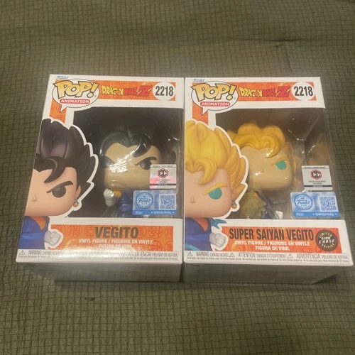 Funko Pop! Vinyl: Dragon Ball - Vegito Common & Chase Glow Chalice Collectibles