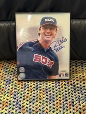 Ron Kittle-framed Chicago White Sox ‘83  AL ROY Autographed 8x10 Baseball Photo