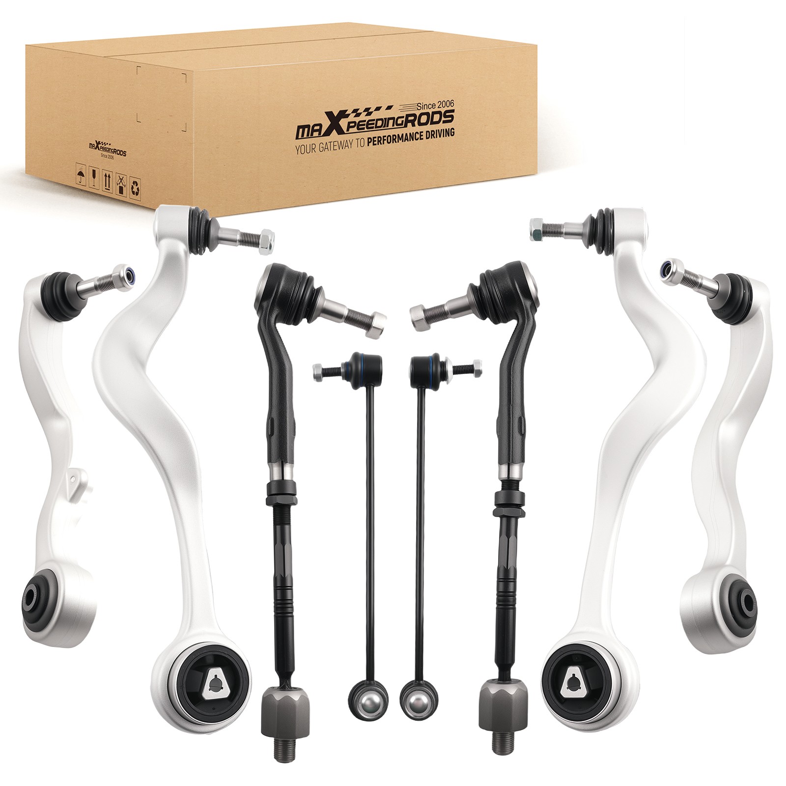 Front Control Arm Suspension Kit for BMW E60 E61 520d 525d 530d 535d 2003-2010