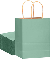 Gcardist GroßE 32Pcs Kraftbeutel Mit Griffen 33X26X13Cm Geschenktaschen 16 Versc