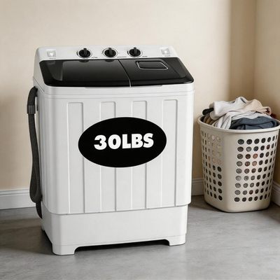 #ad #ad 2 in 1 30 lbs Portable Mini Washing Machine Washer Dryer Combo Compact Twin Tub $192.99