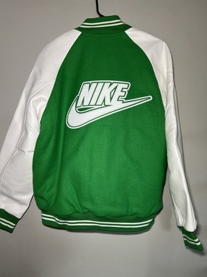 NEW Nike x Nigo NRG Varsity Jacket Size Medium Green Authentic 