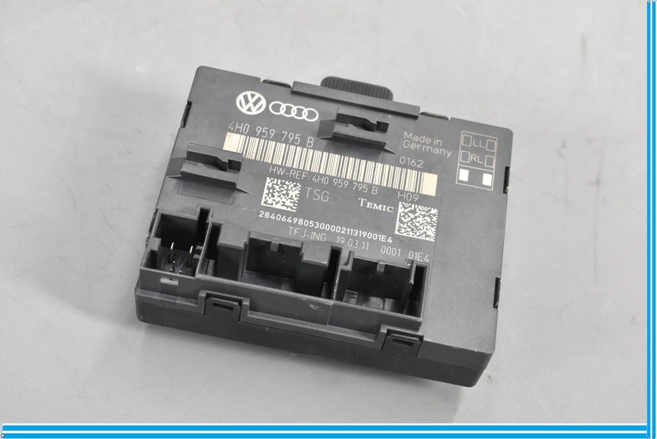 AUDI A8 A8L S8 2011-2014 MÓDULO VENTANA PUERTA TRASERA DERECHA O IZQUIERDA 4H0959795B OEM Foto 3 de 4