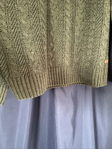 P.G Field 100% Acrylic Green Jumper Round neck Great condition L autumn ready - Picture 6 of 13