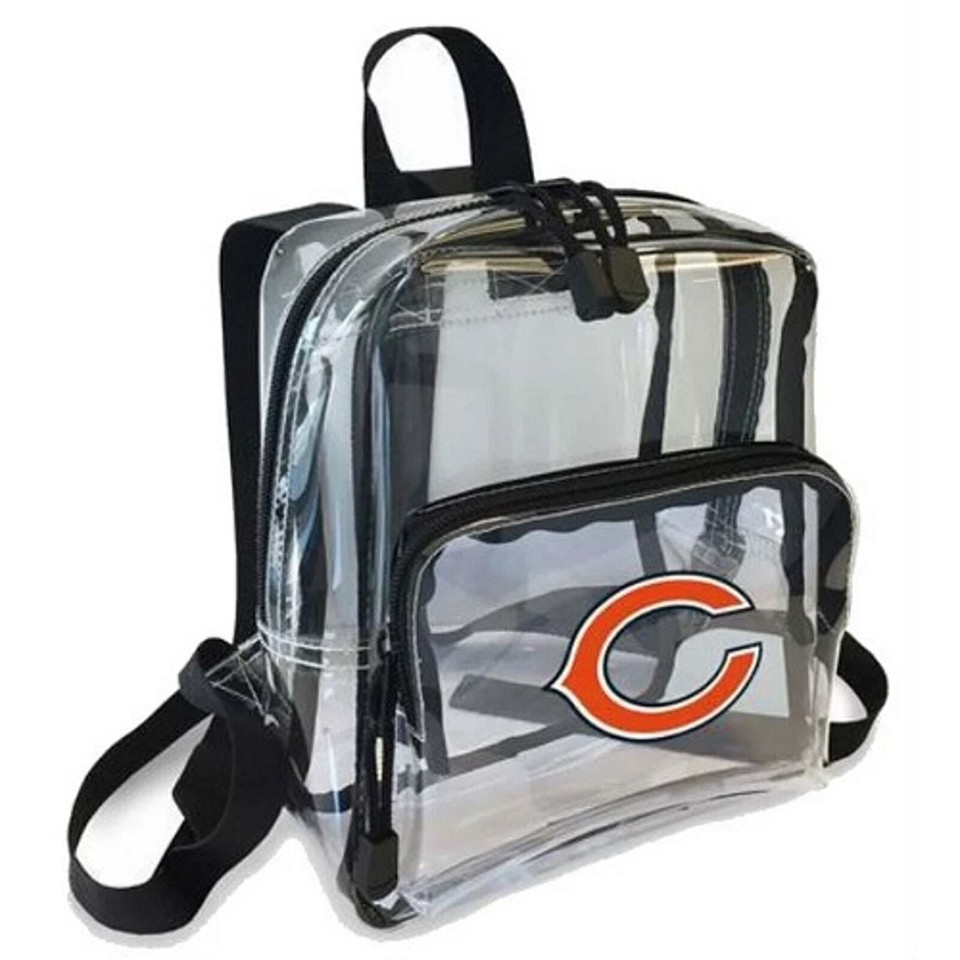 Northwest NFL Bears UnisexAdult "XRay" Stadium Friendly Clear Mini