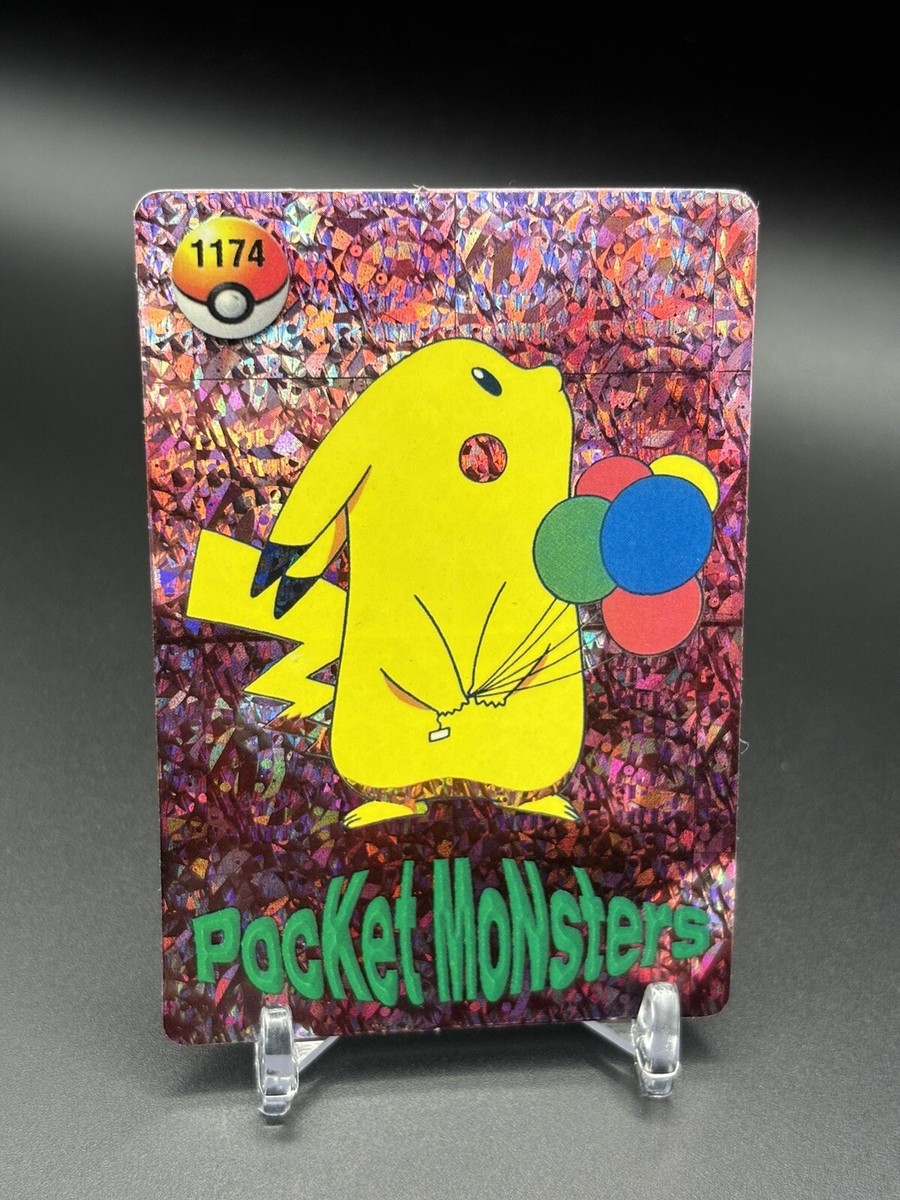 k*n様 【Pocket Monsters】カードダス Bandai Carddass Pokemon Pocket Monsters Japanese Pikachu Vending