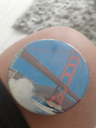 Golden Gate Bridge San Francisco Vintage Abzeichen