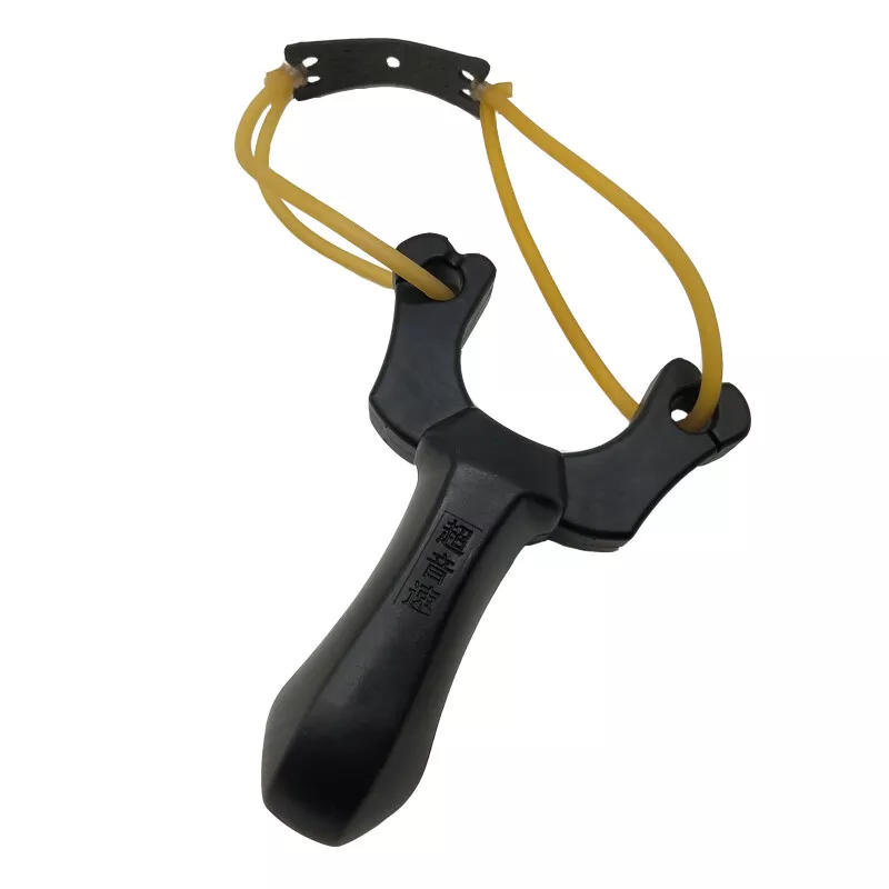 Black Resin Slingshot Archery Catapult Hunting Recurve Slingbow Shooting Target