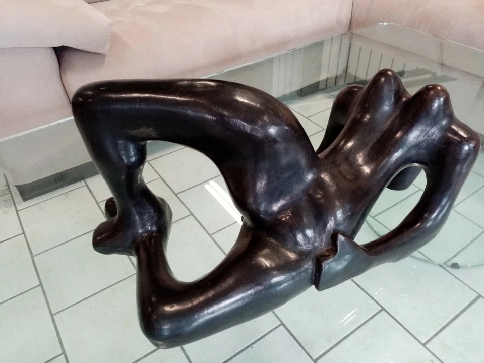 Escultura Estatua Cerámica Desnudo De Mujer 50 CM Diseño 1960 - 1970 Foto 4 de 4