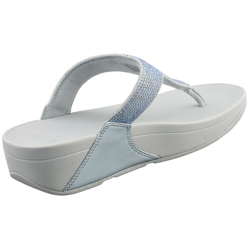 FitFlop Lulu Crystal Abbelliata Sandali Blu Donna - 41 EU - Foto 2 di 8