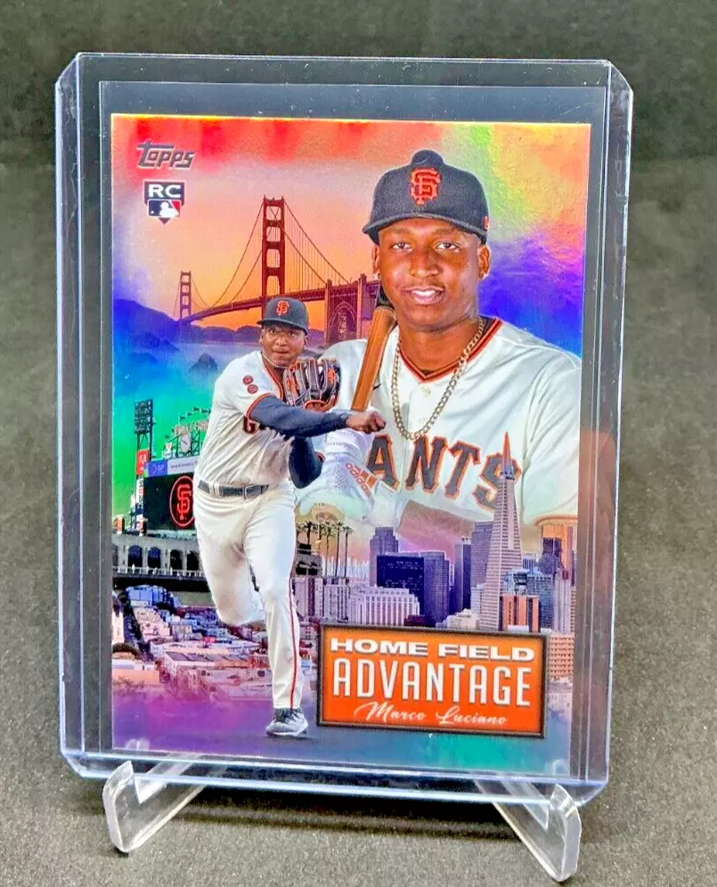 2024 Topps Series 2 Home Field Advantage MARCO LUCIANO RC #HFA-16 Giants