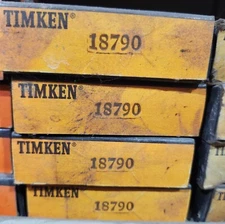 Timken Bearing 18790 in box - Qty 4 available