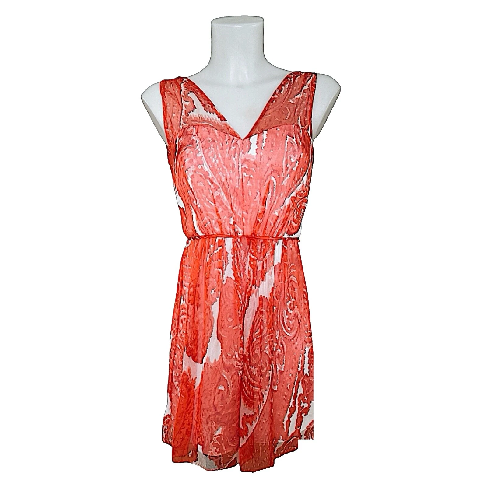 MILLY Paisley Dresses Silk