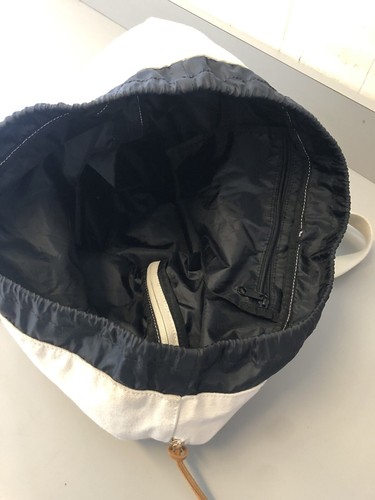 Jimmy'z Reisetasche Kordelzug Skate Surf Skateboarding Vintage weiß - Bild 8 von 9