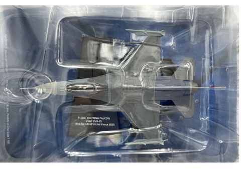 DIE CAST F-16CJ FIGHTING FALCON 2005 AEREO 1/100 HACHETTE (#19) - Foto 2 di 2