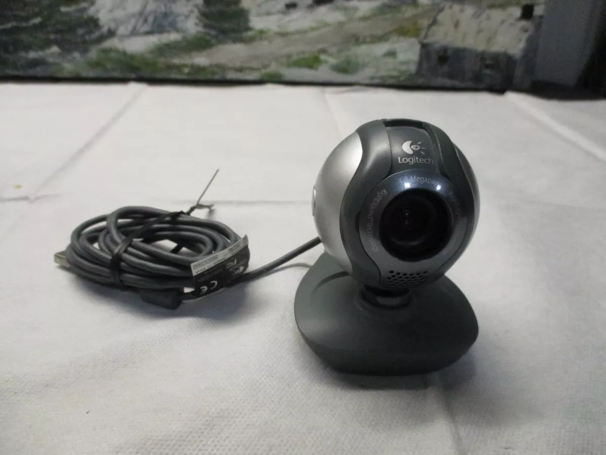 Logitech Webcam Camera Web Cam USB Connector Model V UCR45 1.3