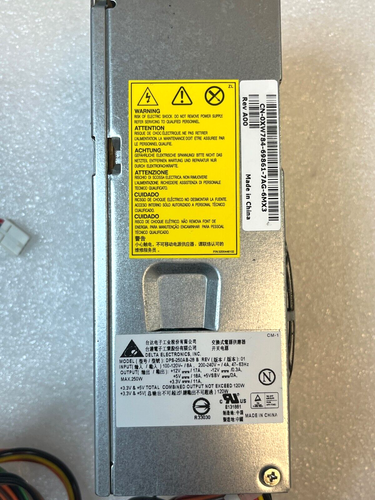 Dell Inspiron 530s SFF DPS-250A B-28 250W Power Supply- YX299 - Bild 2 von 5