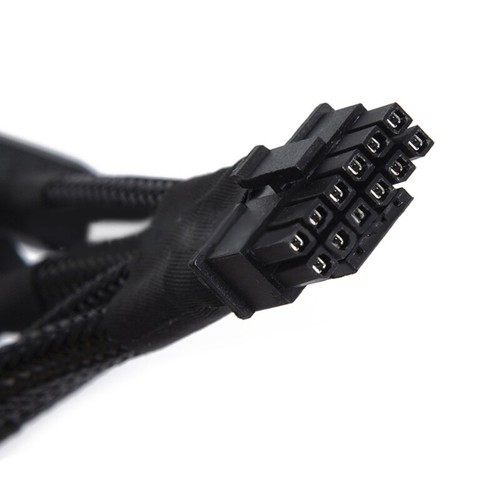 12cm/4.72in 16Pin to 3x8 Pin PCIE 5.0 Graphics Card Power Supply Adapter Cable - Afbeelding 6 van 9