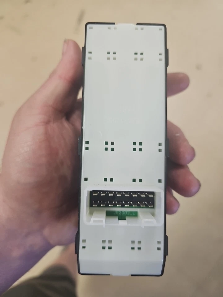 (Botón ABAJO AUTOMÁTICO) Unidad principal ventana eléctrica para Hyundai Elantra 2011-2015 sedán Foto 2 de 2