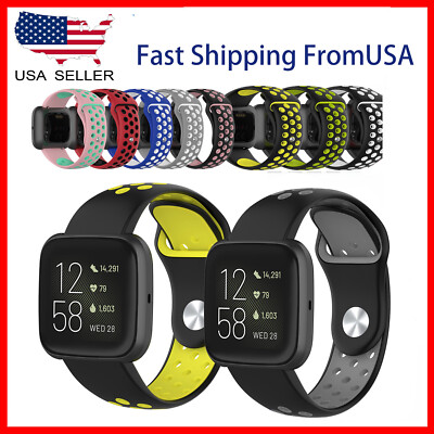 For Fitbit Versa/Versa Blaze Wrist band Breathable Sport Silicone