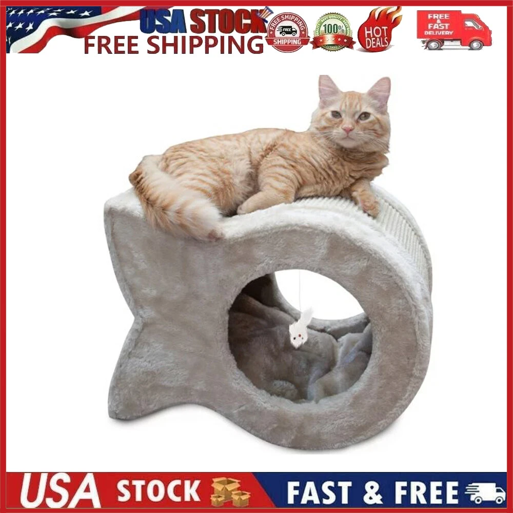 Majestic pet kitty store cave scratcher