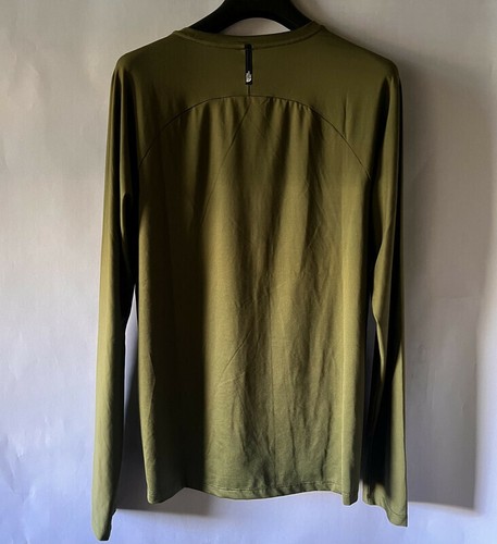 THE NORTH FACE MENS DUNE SKY LONG SLEEVE CREW FOREST OLIVE LARGE STANDARD FIT - Picture 4 of 7