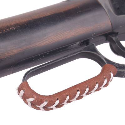 New Tanned Full Grain Leather Lever Wrap For Lever Action Rifle Shotgun Gifts