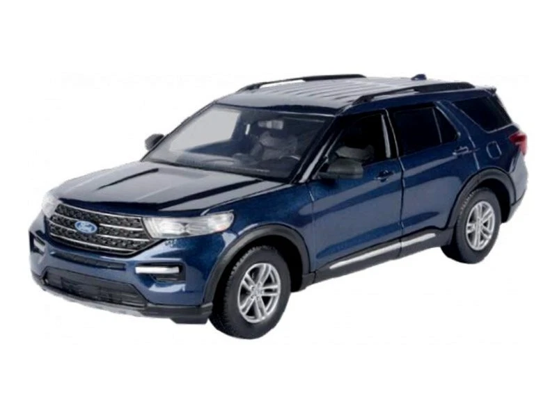 FORD Explorer XLT - 2022 - bluemetallic - MotorMax 1:24 - Immagine 2 di 4