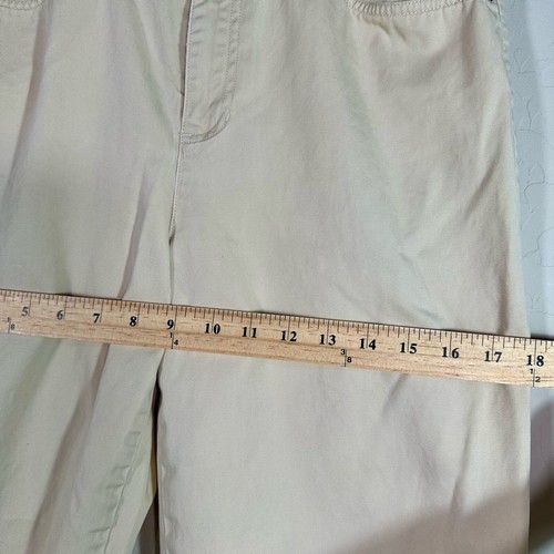 Ralph Lauren Jeans Co. Womens Jeans Ivory Straight High Rise Pants Size 6 - Imagen 6 de 11