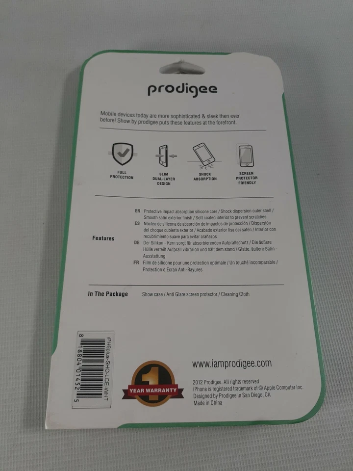 Funda Protectora Prodigee Niña Asiática Japonesa Para Apple iPhone 6s Plus Foto 4 de 4