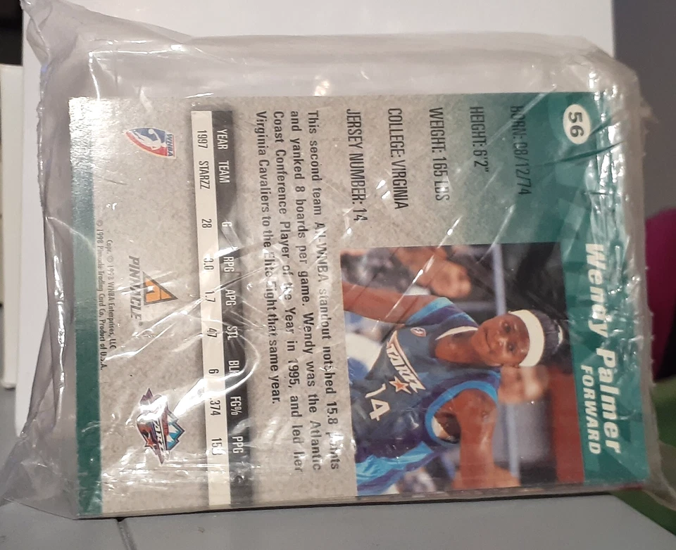 1997 年 UD Pinnacle NBA WNBA 凯洛格促销金 56 张卡套装 * * 密封 🏀科比乔丹 — 第 3/4 张图片