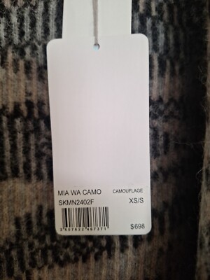 トップス Zadig & Voltaire Mia Cardigan Sweater Zadig & Voltaire Mia Camo Cardigan Sweater Women's Size XS/S