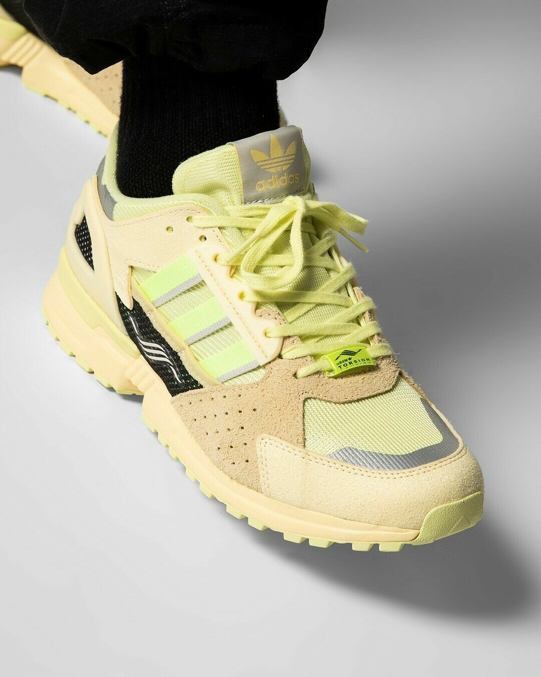 adidas Originals ZX 10,000 Size 10 Yellow RRP £100 Brand New FV3323 | eBay