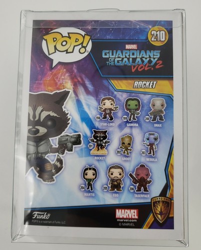 Funko Pop! Guardians of the Galaxy Vol. 2 #210 Rocket Gamestop Exclusive 2017 - Bild 3 von 6