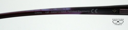 Oakley OX3214 0253 PENCHANT Polished Blackberry Eyeglasses New Authentic 53 - Picture 5 of 7